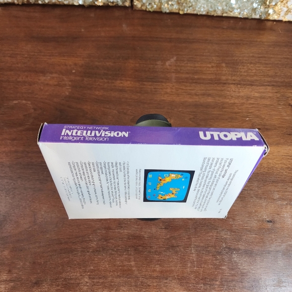 Intellivision Utopia Intelligent television CIB Game - Picture 7 of 8